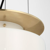 Visual Comfort & Co. Signature Collection Elias 13" Floating Pendant, Visual Comfort & Co. Signature Collection RB 5081AB-WG DD9EG 