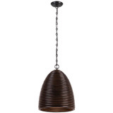 Visual Comfort & Co. Signature Collection Emerson 14" Pendant, Visual Comfort & Co. Signature Collection SK 5381BZ-ERT DD9EV 