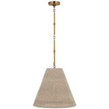 Visual Comfort & Co. Signature Collection Goodman Medium Hanging Light, Visual Comfort & Co. Signature Collection TOB 5091HAB-ASH DDD9F 