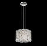 Sarella Pendant, 8-Light, Polished Stainless Steel, Clear Heritage Crystal, 15.5"W (RS8345N-401H 1J00FZ)