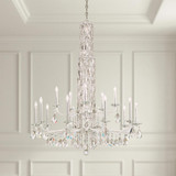 Sarella Chandelier, 15-Light, Heirloom Gold, Clear Heritage Crystal, 40.5"W (RS84151N-22H 1J5WWW)