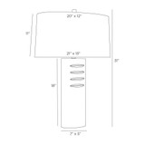 Arteriors Home Darth Table Lamp 