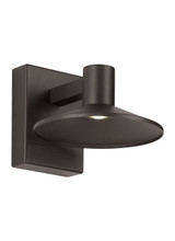 Ash Outdoor Wall Sconce, 1-Light, LED, Bronze, 7.5"H (700OWASHL9308CZUNVSP 703E38X)