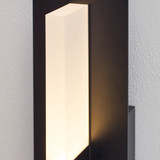 Lyft Outdoor Wall Sconce, 1-Light, LED, Black, 18.5"H (700OWLYT83018DBUNVS 703H3Z0)