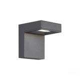 Taag Outdoor Wall Sconce, 1-Light, LED, Charcoal, 6"H (700OWTAG8306DHUNVSPCLFSP 703L2NN)