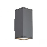 Tegel Outdoor Wall Sconce, 1-Light, LED, Charcoal, 12"H (700OWTEG82712NNCHUDUNVSP 703L4KR)