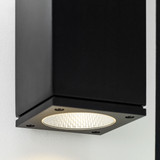 Tegel Outdoor Wall Sconce, 1-Light, LED, Black, 18"H (700OWTEG82718WWCBUDUNVPC 703L7KW)