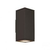 Tegel Outdoor Wall Sconce, 1-Light, LED, Bronze, 12"H (700OWTEG84012WWCZUDUNV 703LAHR)