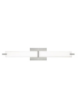 Metro Bath Vanity, 1-Light, LED, Satin Nickel, 26"W (700BCMETS-LED927-277 703T7XE)