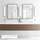 Sage Bath Vanity, 1-Light, LED, Chrome, 25"W (700BCSAGW25C-LED930-277 703TAW4)