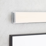 Sage Bath Vanity, 1-Light, LED, Chrome, 25"W (700BCSAGW25C-LED930-277 703TAW4)