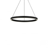Fiama Chandelier, 1-Light, LED, Black, 24"W (700FIA24B-LED930 703TERE)