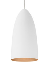 Mini Signal Pendant, 1-Light, Satin Nickel, 4.25"W (700FJSIGMWPS 70DK466)