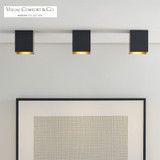 Exo Flush Mount, 1-Light, LED, Gold Haze, 5.25"W (700FMEXO630BG-LED927 70DN026)