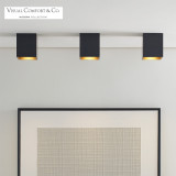 Exo Flush Mount, 1-Light, LED, Gold Haze, 5.25"W (700FMEXO630BG-LED935 70DN028)