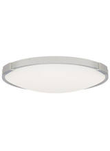 Lance Flush Mount, 1-Light, LED, Chrome, 13.5"W (700FMLNC13C-LED930-277 70DN2Y8)