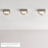 Sphere Flush Mount, 1-Light, LED, Satin Nickel, 4.75"W (700FMSPHCS-LEDWD 70DN300)