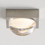 Sphere Flush Mount, 1-Light, LED, Satin Nickel, 4.75"W (700FMSPHCS-LEDWD 70DN300)