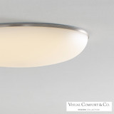 Megan Ceiling Wall Mount, 1-Light, LED, Nickel, 13"W (700FMMGN13S-LED927 70DN2ZE)