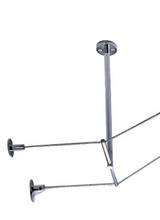 Kable Lite Rigid T Standoff, Nickel, 5.5"W (700KTSO0505S 70DN8UR)