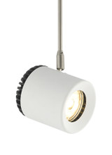 Burk Head MonoRail, 1-Light, LED, White, 3.6"W (700MOBRK9353506W 70DY7X7)