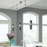 Brim Head MonoRail, 1-Light, LED, Nickel, 4.8"H (700MOBRM9303005KS 70DY8VR)