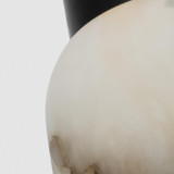 Visual Comfort & Co. Modern Collection Caspe Alabaster 7 Rechargeable Table Lamp 