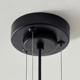 Karam Pendant, 1-Light, Black, 21.5"W (700TDKRMPLBB-LED927 70P077T)