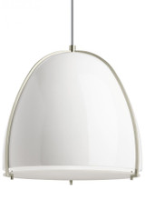 Paravo Pendant, 1-Light, LED, Nickel, White, 15.2"H (700TDPRVPWW-LED927 70P35Z9)