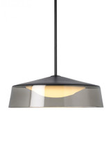 Masque Grande Pendant, 1-Light, LED, Black, 18"W (700TDMSQGPKBB-LED 70P34YH)