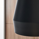 Allea Outdoor Pendant, 1-Light, LED, Black/Gold, 12.75"W (700TDALEBG-LED930 70PD8XQ)