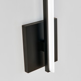 Kenway Outdoor Wall Sconce, 1-Light, LED, Matte Black, 17"H (700WSKNWB-LED930 70P9E4H)