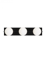 Orbel Bath Vanity, 3-Light, Matte Black, 29"W (700BCOBL3B 70P9E66)