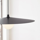 Pirlo Pendant, 1-Light, LED, Black, Matte Black, 22"W (700TDPRLB-LED930 70P9F39)