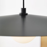 Pirlo Pendant, 1-Light, LED, Black, Matte Black, 22"W (700TDPRLB-LED930 70P9F39)