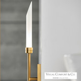 Spur Wall Sconce, 2-Light, LED, Aged Brass, 30"H (700WSSPRR-LED927 70P9F3L)