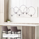 Mini Layla Pendant, 1-Light, Nightshade Black, 1.25"W (700FJLAY18B-LED930 70PDCVW)