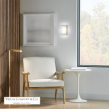 Dessau Floor Lamp, 1-Light, LED, Natural Brass, 38"H (700PRTDES38NB-LED927 70PDEUZ)