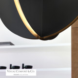 Bau Pendant, 1-Light, Nightshade Black, 36"W (700TDBAU36B-LED930 70PDEVZ)