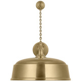Visual Comfort & Co. Signature Collection Academy 17.5" Anchored Mack Barn Light, Visual Comfort & Co. Signature Collection TOB 2813HAB/S7-HAB N223F 