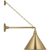 Visual Comfort & Co. Signature Collection Academy 17.5" Anchored Mack Barn Light, Visual Comfort & Co. Signature Collection TOB 2813HAB/S11-HAB N223J 
