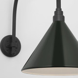 Visual Comfort & Co. Signature Collection Academy 19.5" Arched Mack Barn Light, Visual Comfort & Co. Signature Collection TOB 2815MBK/S11-G N223Q 