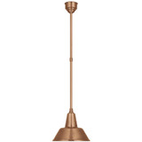 Visual Comfort & Co. Signature Collection Academy 12.5" Bowers Pendant, Visual Comfort & Co. Signature Collection TOB 5802SC-SC N223T 