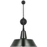 Visual Comfort & Co. Signature Collection Academy 20" Anchored Rex Barn Light, Visual Comfort & Co. Signature Collection TOB 2810MBK/S2-G N230G 