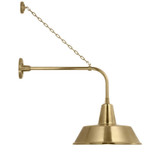 Visual Comfort & Co. Signature Collection Academy 20" Anchored Rex Barn Light, Visual Comfort & Co. Signature Collection TOB 2810HAB/S2-HAB N230H 
