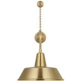 Visual Comfort & Co. Signature Collection Academy 20" Anchored Rex Barn Light, Visual Comfort & Co. Signature Collection TOB 2810HAB/S2-HAB N230H 