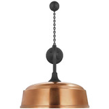 Visual Comfort & Co. Signature Collection Academy 20" Anchored Rex Barn Light, Visual Comfort & Co. Signature Collection TOB 2810MBK/S7-SC N230Q 