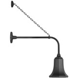 Visual Comfort & Co. Signature Collection Academy 20" Anchored Rex Barn Light, Visual Comfort & Co. Signature Collection TOB 2810MBK/S8-MBK N230R 
