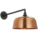 Visual Comfort & Co. Signature Collection Academy 17.5" Mack Barn Light, Visual Comfort & Co. Signature Collection TOB 2812MBK/S6-SC N2310 