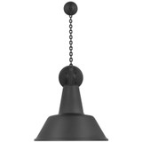 Visual Comfort & Co. Signature Collection Academy 17.5" Anchored Mack Barn Light, Visual Comfort & Co. Signature Collection TOB 2813MBK/S1-MBK N2314 